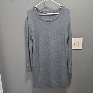 LOFT Blue-Grey Lounge Top